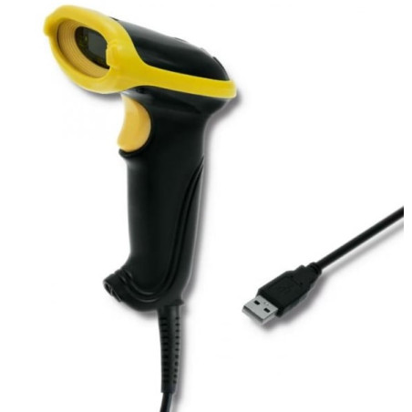 lettore codici a barre qoltec barcode reader 1d - usb [50860]