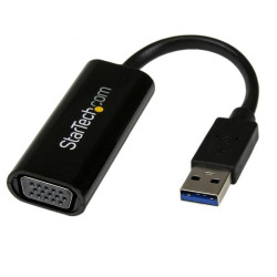 adattatore startech.com esterno da usb 3.0 a vga 1920x1200 nero [usb32vgaes]