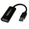 adattatore startech.com esterno da usb 3.0 a vga 1920x1200 nero [usb32vgaes]