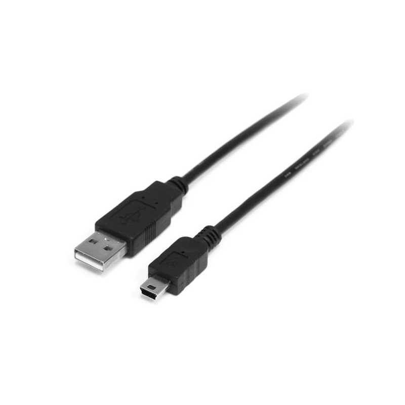 cavo mini usb startech 2.0 a / mini b m / m 1m [usb2habm1m]