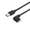 cavo usb startech 3.0 a / micro b destro 50cm [usb3au50cmrs]
