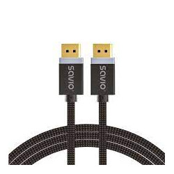 cavo displayport savio 1m nero [cl-165]
