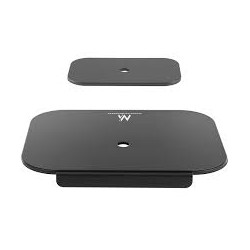 piastra di rinforzo maclean mc-929 190x153.5x15mm/nero [ajmclmmaclmc929]