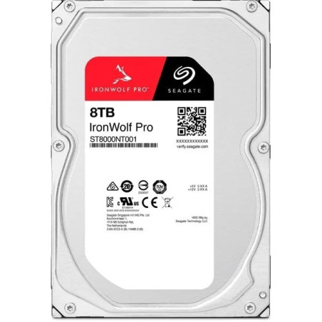 hard disk 3.5 8tb seagate ironwolfpro sata 6gb/s 7200rpm [st8000nt001]