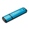 pen drive 128gb kingston ironkey vault privacy 50 usb 3.2 azzurro/nero