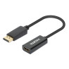 adattatore hdmi manhattan a displayport 4k 60hz nero