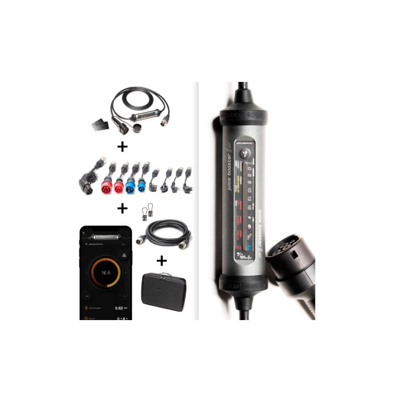 wallbox juice technology juice booster 3 air master traveller set
