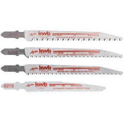 lame seghetto alternativo einhell 4 pz. rosso/acciaio inossidabile