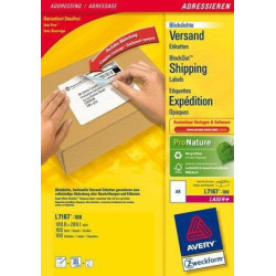 Etichette avery laser bianche l7167-100 fogli (1 etichette/foglio