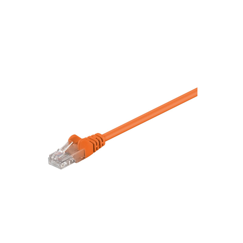 Cavo di rete patch cca cat. 6 arancio utp 1,5 m