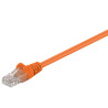 Cavo di rete patch cca cat. 6 arancio utp 1,5 m