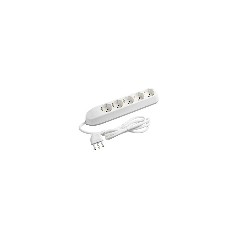 multipresa legrand bticino 3685d5 poker 5 prese schuko e bipasso