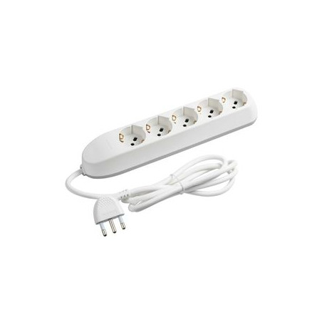 multipresa legrand bticino 3685d5 poker 5 prese schuko e bipasso