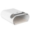portabiciclette a muro maclean mc-466 25kg bianco [ajmclemrowmc466]