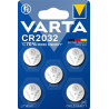 pile a bottone varta electronic cr2032 litio 3v 5pz [06032101415]
