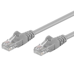 Cavo di rete patch cca cat. 6 grigio utp 1,5 m
