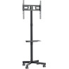 supporto tv maclean mc-949 per tv 32-55" su rotelle