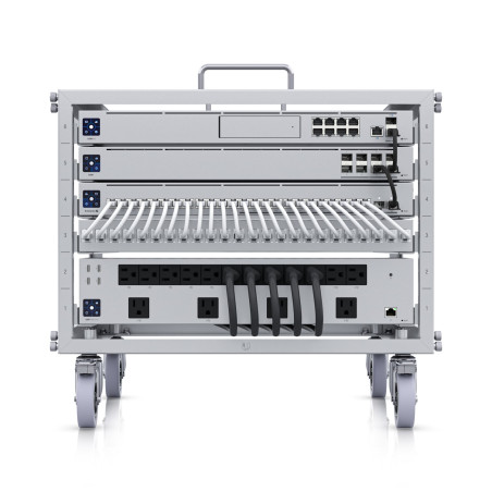 mini rack unifi toolless u-rack-6u-tl 6 unita argento