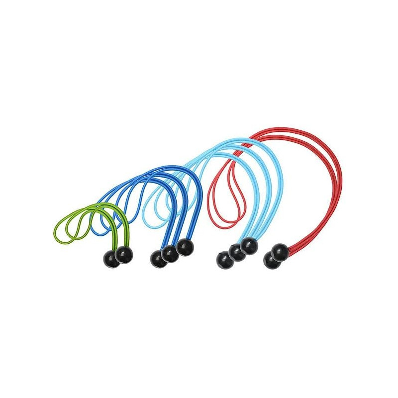 set di corde tenditrici master lock ball bungee 3258eurda 10-pk