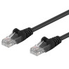 Cavo di rete patch cca cat. 6 nero utp 25 m
