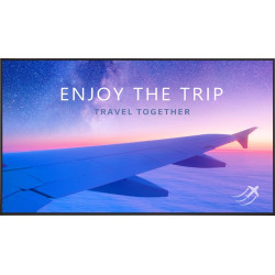 monitor digital signgage led 55" lg 4k ultra hd 3840x2160p/8ms/classe