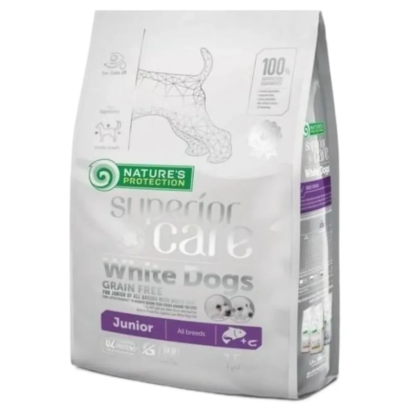 cibo per cani nature's protection superior care white dogs grain