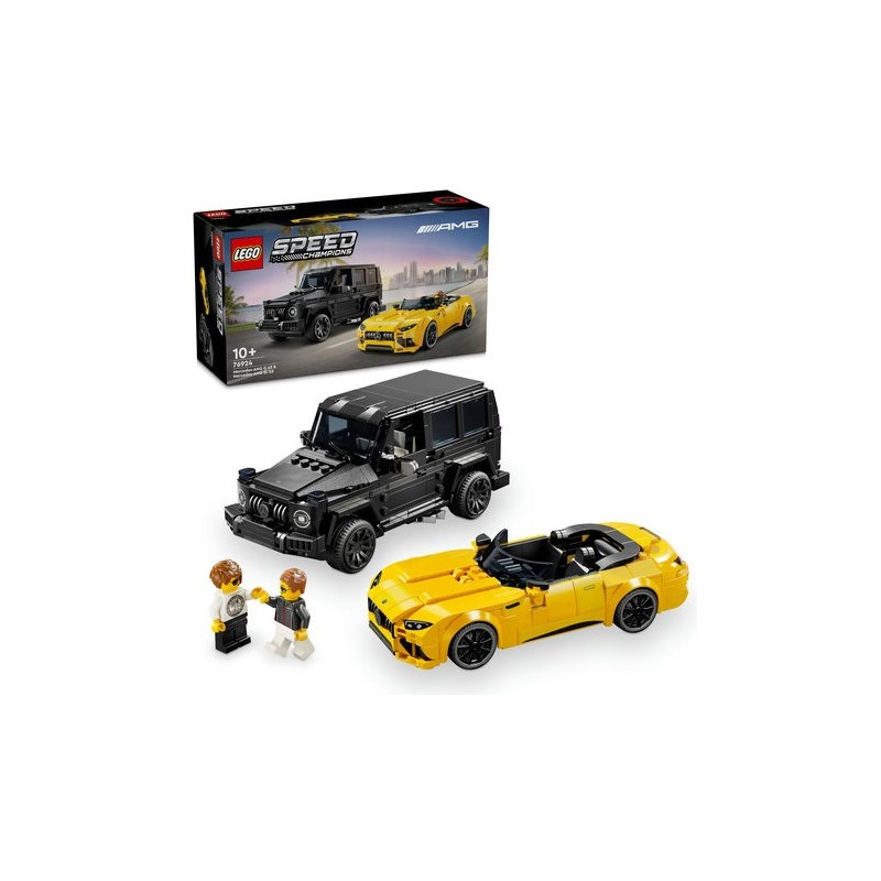 lego mercedes-amg g 63 e mercedes-amg sl 63 multicolore 800pz