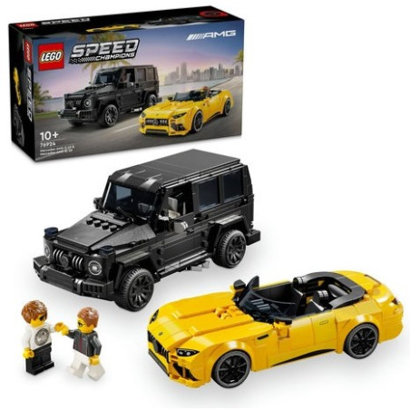 lego mercedes-amg g 63 e mercedes-amg sl 63 multicolore 800pz