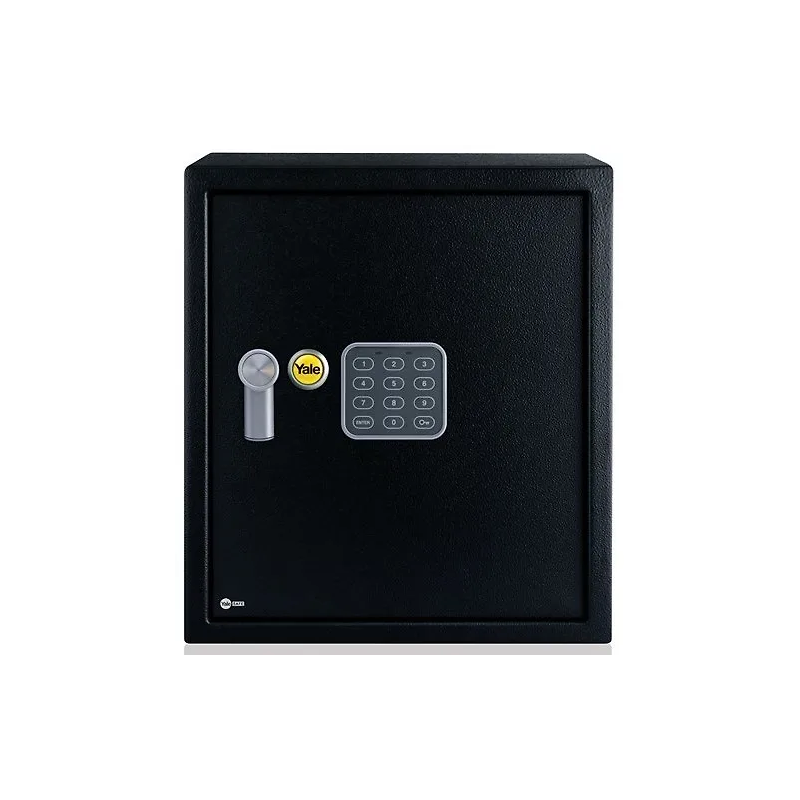 cassaforte elettronica yale 39x35x36cm 40l 3-8cifre codici nero
