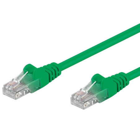 Cavo di rete patch cca cat. 6 verde utp 1,5 m
