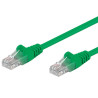 Cavo di rete patch cca cat. 6 verde utp 1,5 m