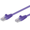Cavo di rete patch cca cat. 6 viola utp 1,5 m