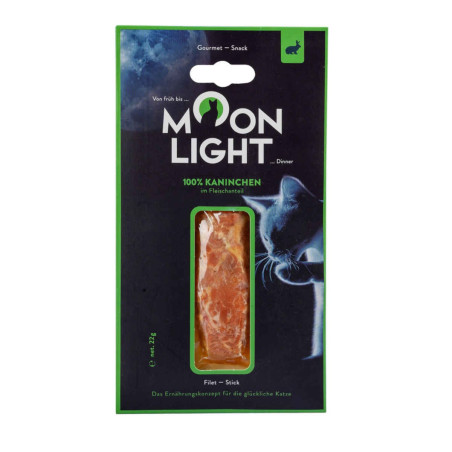 cibo per gatti moonlight dinner rabbit fillet 22g