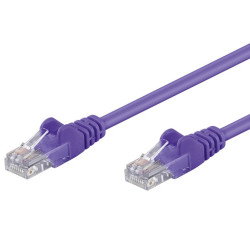 Cavo di rete patch cca cat. 6 viola utp 2 m