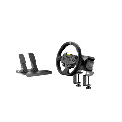volante e pedaliera moza racing r3 per pc bluetooth/usb nero