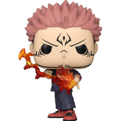 figurina funko pop funko jujutsu kaisen sakuna freccia di fuoco 9.5cm
