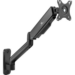 supporto a parete maclean mc-332 per monitor a doppio braccio