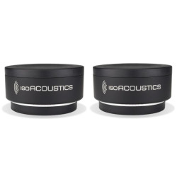 isolatori per monitor da studio isoaccoustics iso-puck 9kg max/unita'