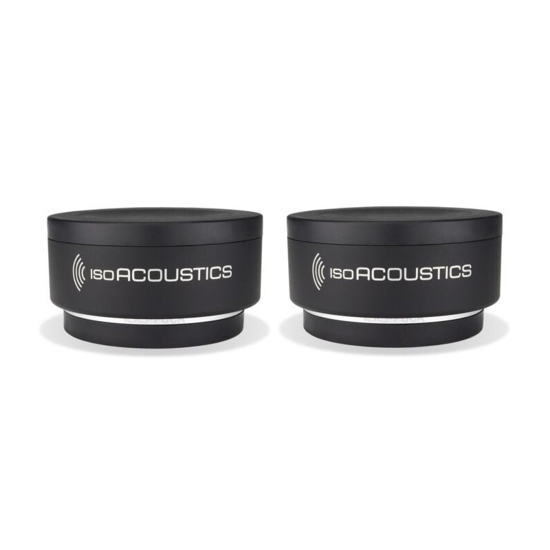 isolatori per monitor da studio isoaccoustics iso-puck 9kg max/unita'