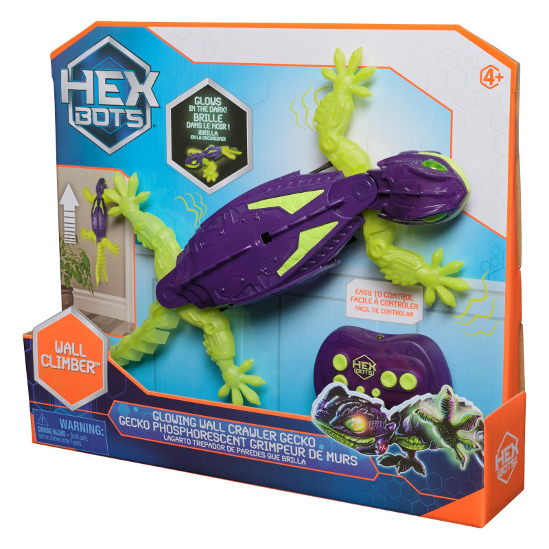 gioco interattivo spin master hex bots -gecko radiocomandato