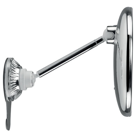 specchio da trucco macom sensation 229 rotondo con ventosa cromato