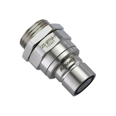 sgancio rapido koolance qd3 con paratia maschio dritto g1/4"