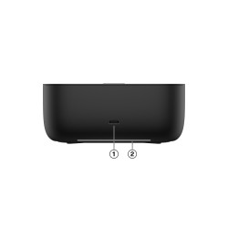 dock usb hp g6 wired usb-c 100w nero [9x3v1ut abz]