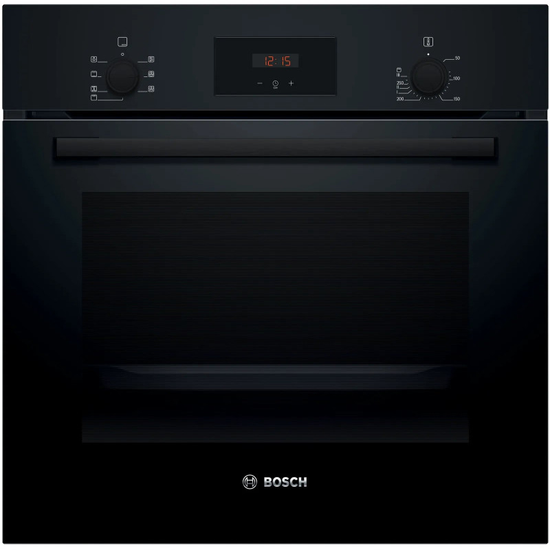 forno ad incasso bosch hbf133ba1 60cm 66l a 3300w nero [hbf133ba1]