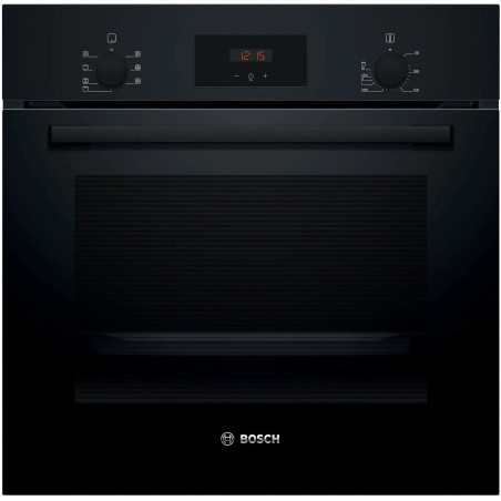 forno ad incasso bosch hbf133ba1 60cm 66l a 3300w nero [hbf133ba1]