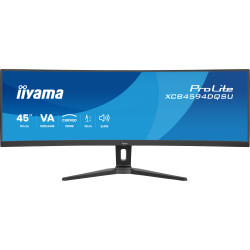 monitor led 44.5'' iiyama prolite xcb4594dqsu-b1 curvo