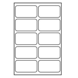 Etichette avery laser bianche l7173-100 fogli (10 etichette/foglio