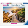 puzzle ravensburger scala in legno che porta alla praia do camilo