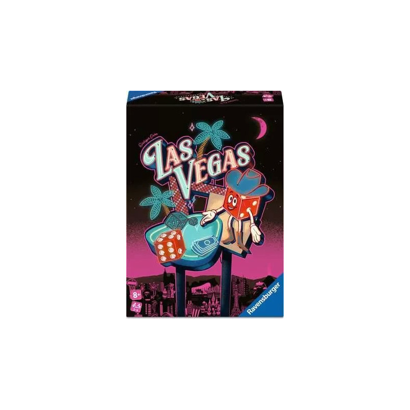 gioco da tavolo ravensburger las vegas multicolore [24903]
