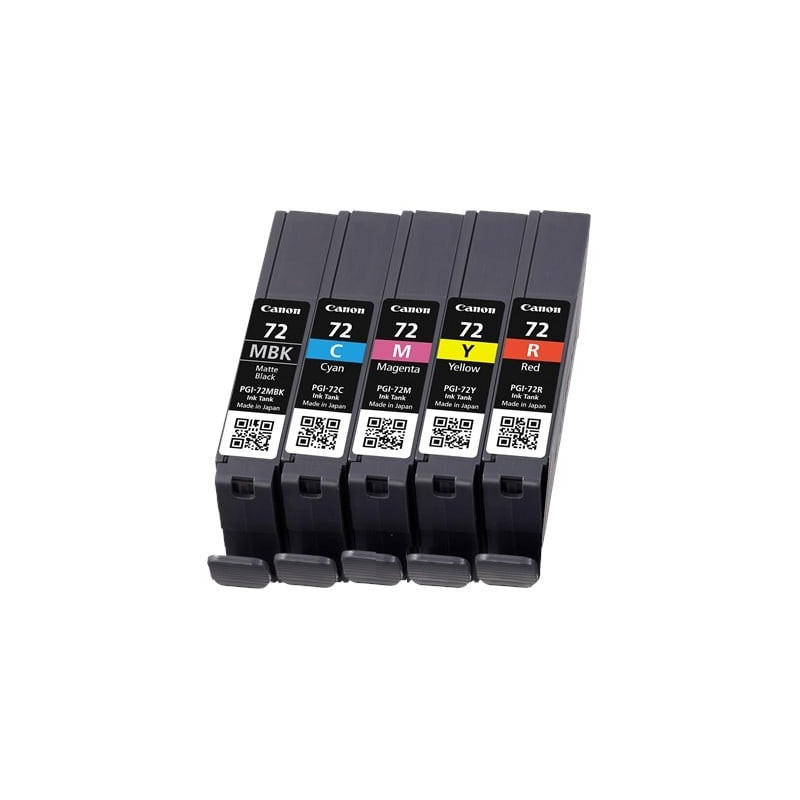 cartuccia canon pgi-72 mbk/c/m/y/r multipack [6402b009]